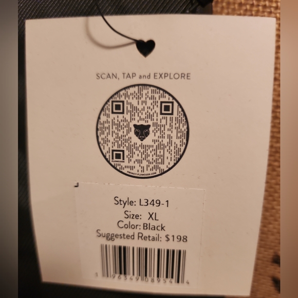 MSRP $198 Lita by by Ciara Leather Front Tank. Size XL. NWT - Picture 10 of 10